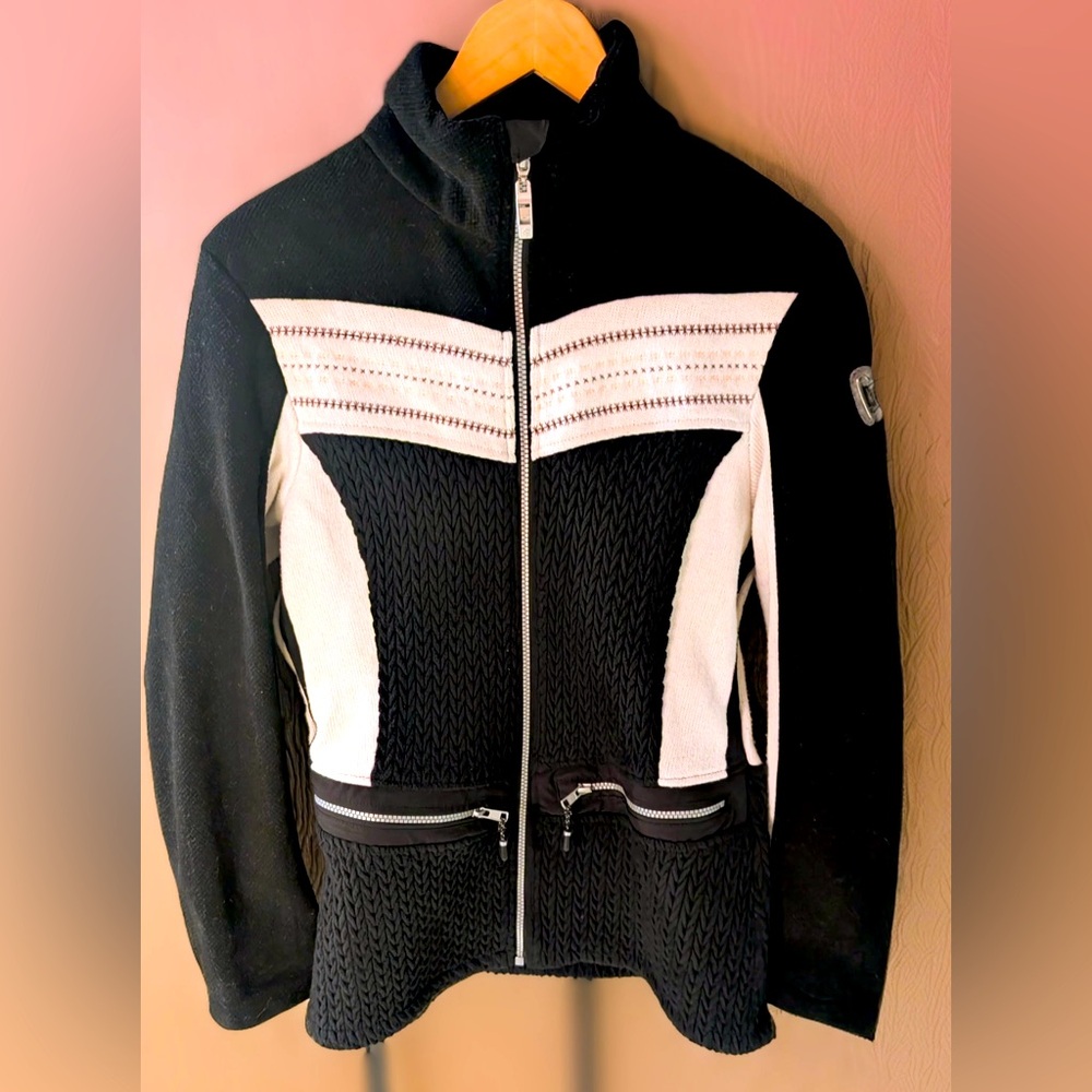 Killtec Women’s Knit Jacket Full zip front sweater jacket size 10